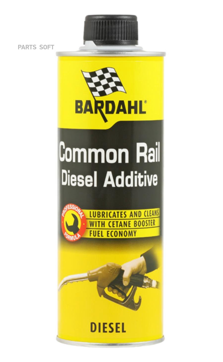 

BARDAHL 1072 Присадка в дизель COMMON RAIL DIESEL ADDITIVE 500ML