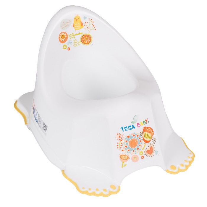 

Горшок детский музыкальный Tega Baby FOLK, белый