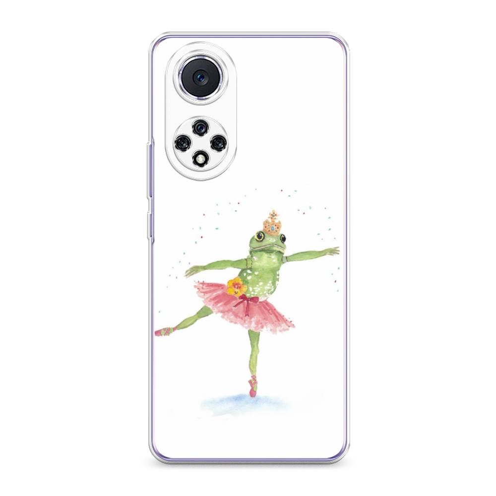 

Чехол для Huawei Nova 9 "Лягушка-балерина", Зеленый, 6106150-4