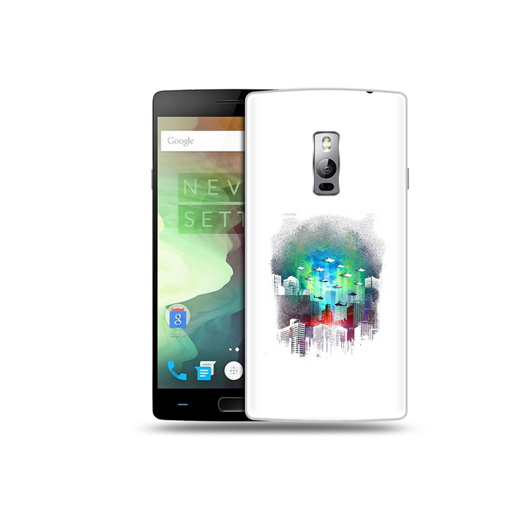 

Чехол MyPads Tocco для OnePlus 2 город в свечении, Прозрачный, Tocco