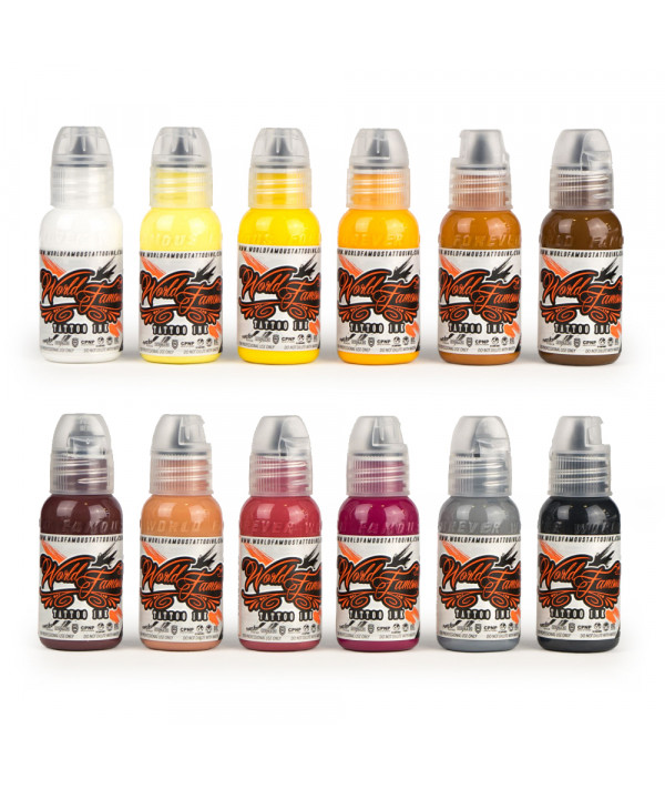 

Краска World Famous Tattoo Ink DEBORAH CHERRYS MUSAS INK SET 1oz 30мл, Разноцветный, DEBORAH CHERRYS MUSAS INK SET (1oz - 30мл)