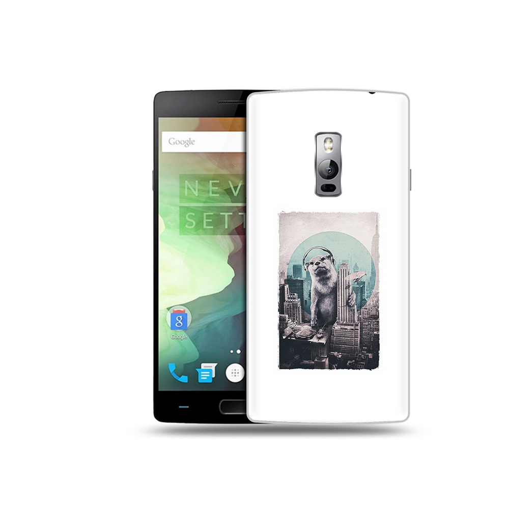 

Чехол MyPads Tocco для OnePlus 2 выдра в городе, Прозрачный, Tocco