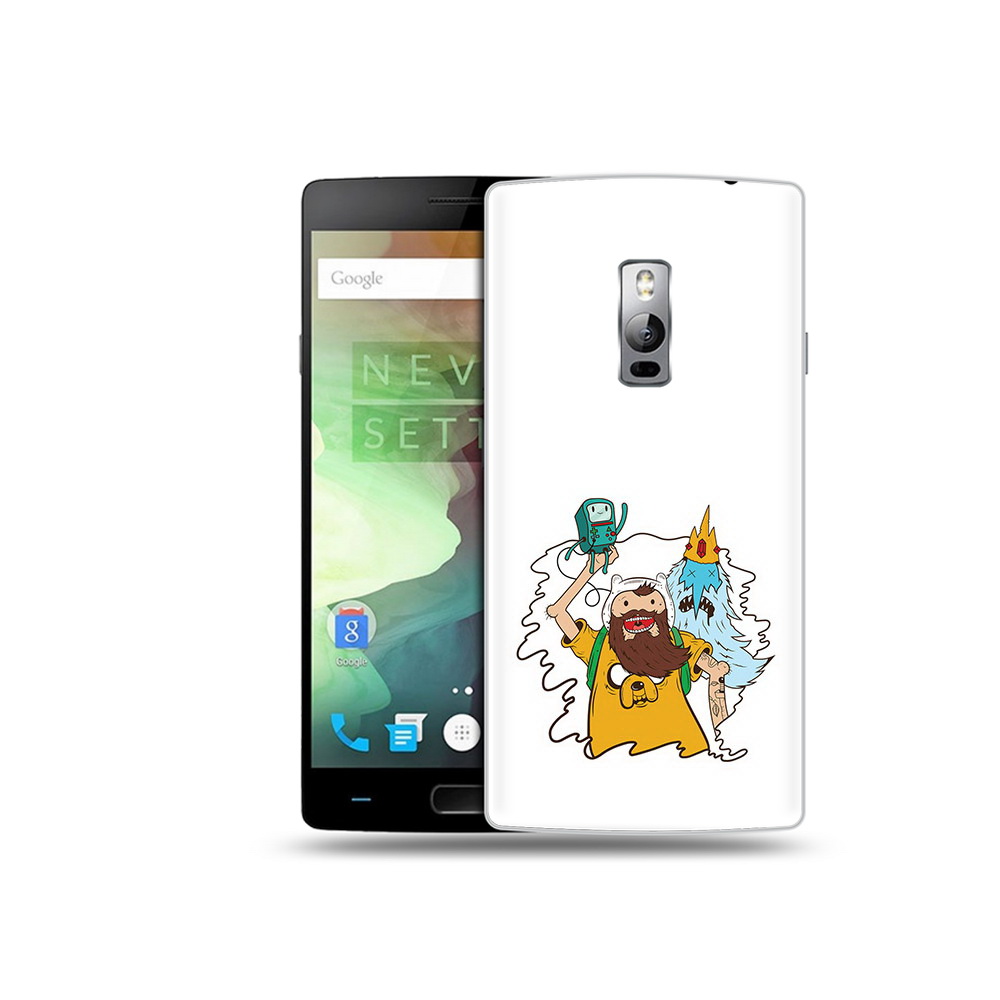 

Чехол MyPads Tocco для OnePlus 2 время приключений старый Финн, Прозрачный, Tocco