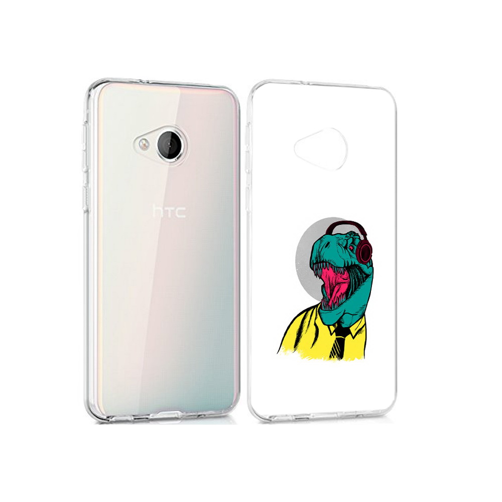 

Чехол MyPads Tocco для HTC U Play дино, Прозрачный, Tocco