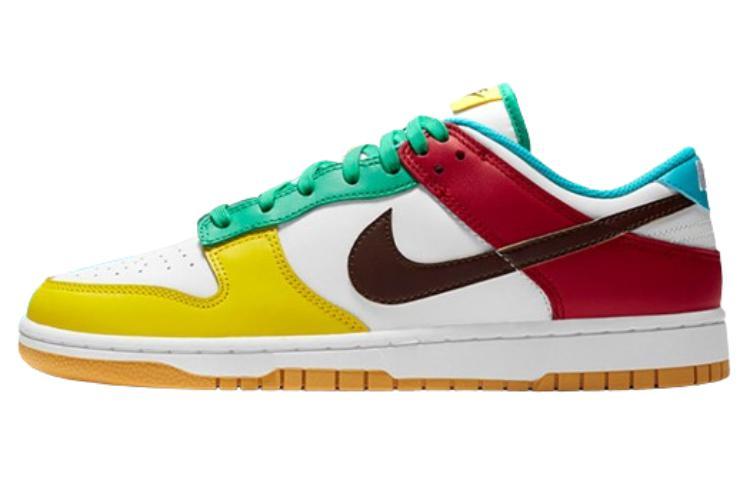 

Кеды унисекс Nike Dunk Low SE Free.99 GS белые 39 EU, Белый, Dunk Low SE Free.99 GS