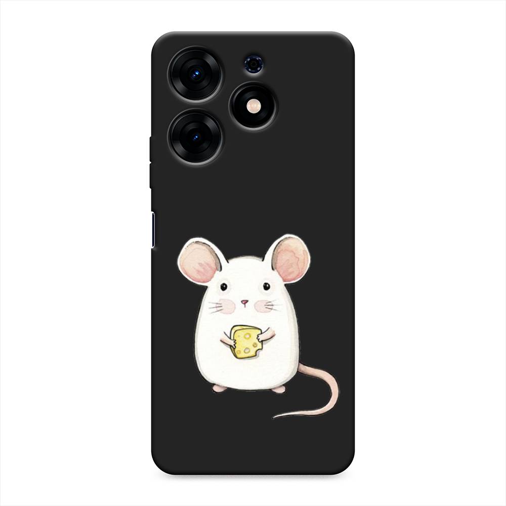 

Чехол Awog на Tecno Spark 10 Pro "Мышка", Белый, 303752-1