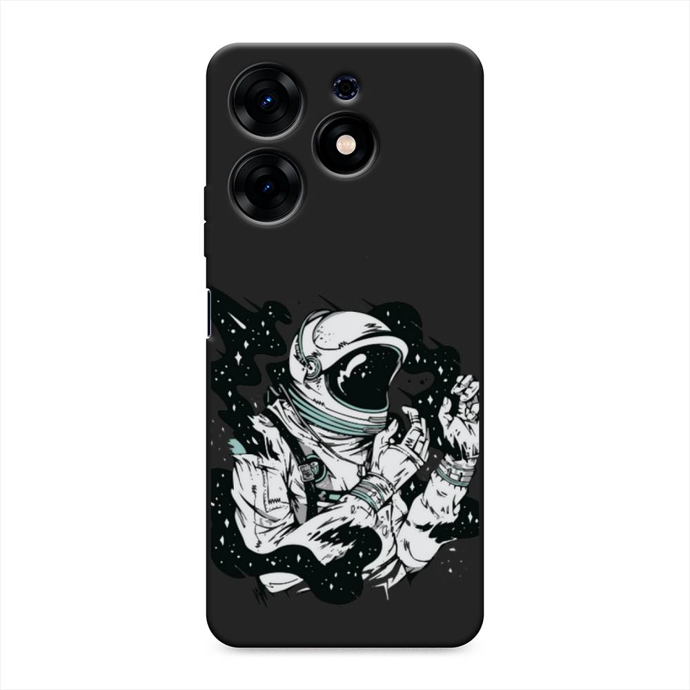 

Чехол Awog на Tecno Spark 10 Pro "Космонавт арт", Черный;бежевый;белый, 303752-1