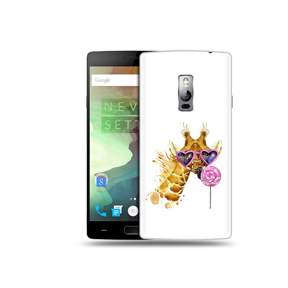 

Чехол MyPads Tocco для OnePlus 2 акварельный жираф, Прозрачный, Tocco