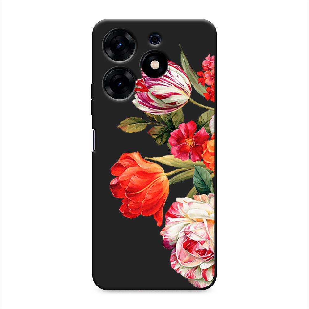 

Чехол Awog на Tecno Spark 10 Pro "Весенний букет", Красный;розовый;зеленый, 303752-1