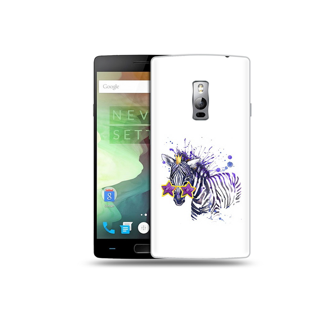 

Чехол MyPads Tocco для OnePlus 2 акварельная зебра, Прозрачный, Tocco