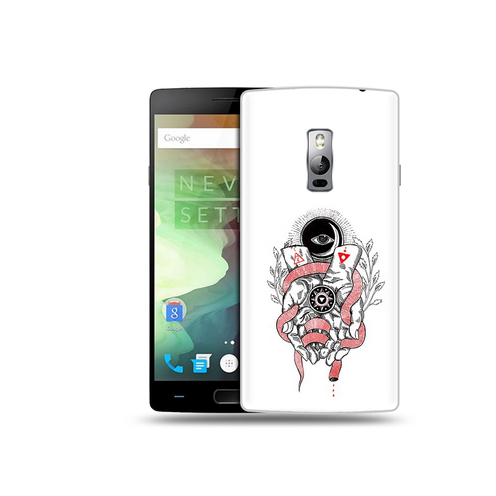

Чехол MyPads Tocco для OnePlus 2 абстрация связанные руки, Прозрачный, Tocco