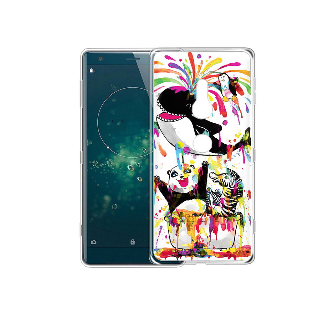 

Чехол MyPads Tocco для Sony Xperia XZ2 Хиппи кит, Прозрачный, Tocco