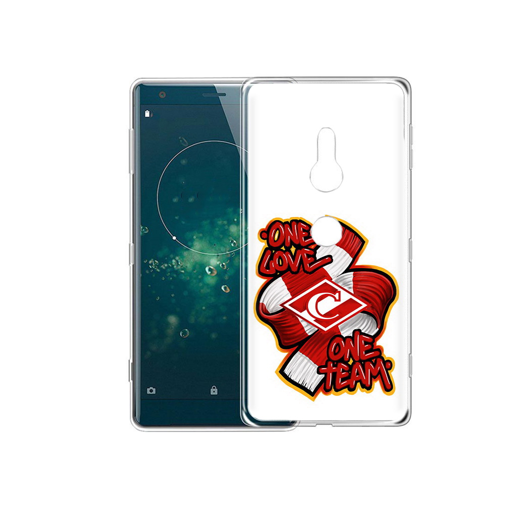 

Чехол MyPads Tocco для Sony Xperia XZ2 ФК спарак 1 любовь, Прозрачный, Tocco