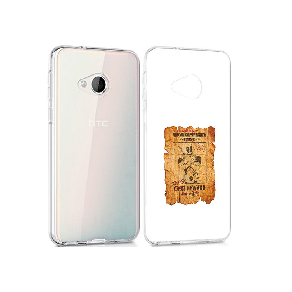 

Чехол MyPads Tocco для HTC U Play дедпул, Прозрачный, Tocco