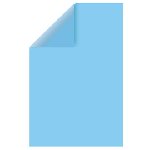 Картон цветной двусторонний Brauberg 50 листов синий тонированный А4 20 уп