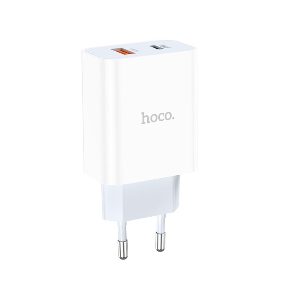 

Сетевое зарядное устройство Hoco C97A PD20W + QC3.0, белый, C97A