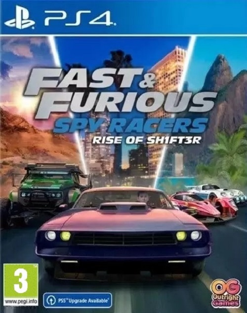 Игра Fast & Furious: Spy Racers Rise of SH1FT3R (PlayStation 4, русские субтитры)