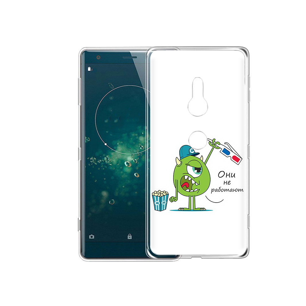 

Чехол MyPads Tocco для Sony Xperia XZ2 Очки не работают, Прозрачный, Tocco