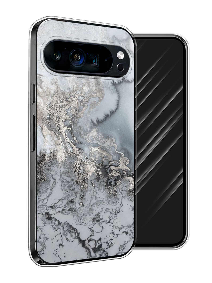 

Чехол Awog на Google Pixel 9 Pro XL "Морозная лавина серая", Серый;серебристый, 272150-1