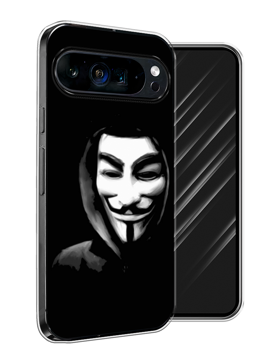 

Чехол Awog на Google Pixel 9 Pro XL "Анонимус", Черный;серый;белый, 272150-1
