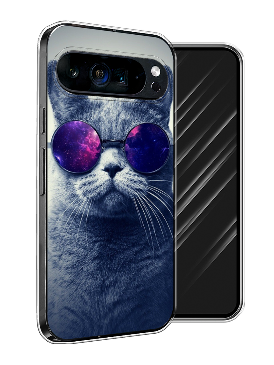 

Чехол Awog на Google Pixel 9 Pro XL "Космический кот", Бордовый, 272150-1