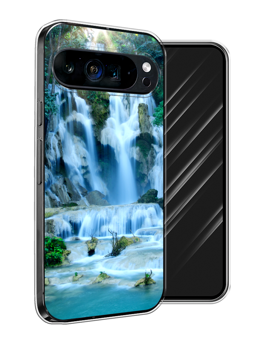 

Чехол Awog на Google Pixel 9 Pro XL "Водопад 8", Голубой;зеленый, 272150-1