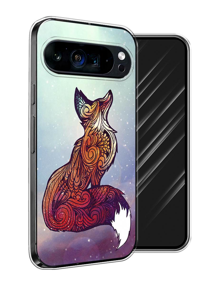 

Чехол Awog на Google Pixel 9 Pro XL "Лиса 1", Голубой;фиолетовый, 272150-1