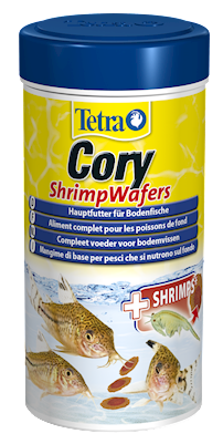 фото Корм для сомиков-коридорасов tetra cory shrimp wafers, с креветками, палочки, 100 мл