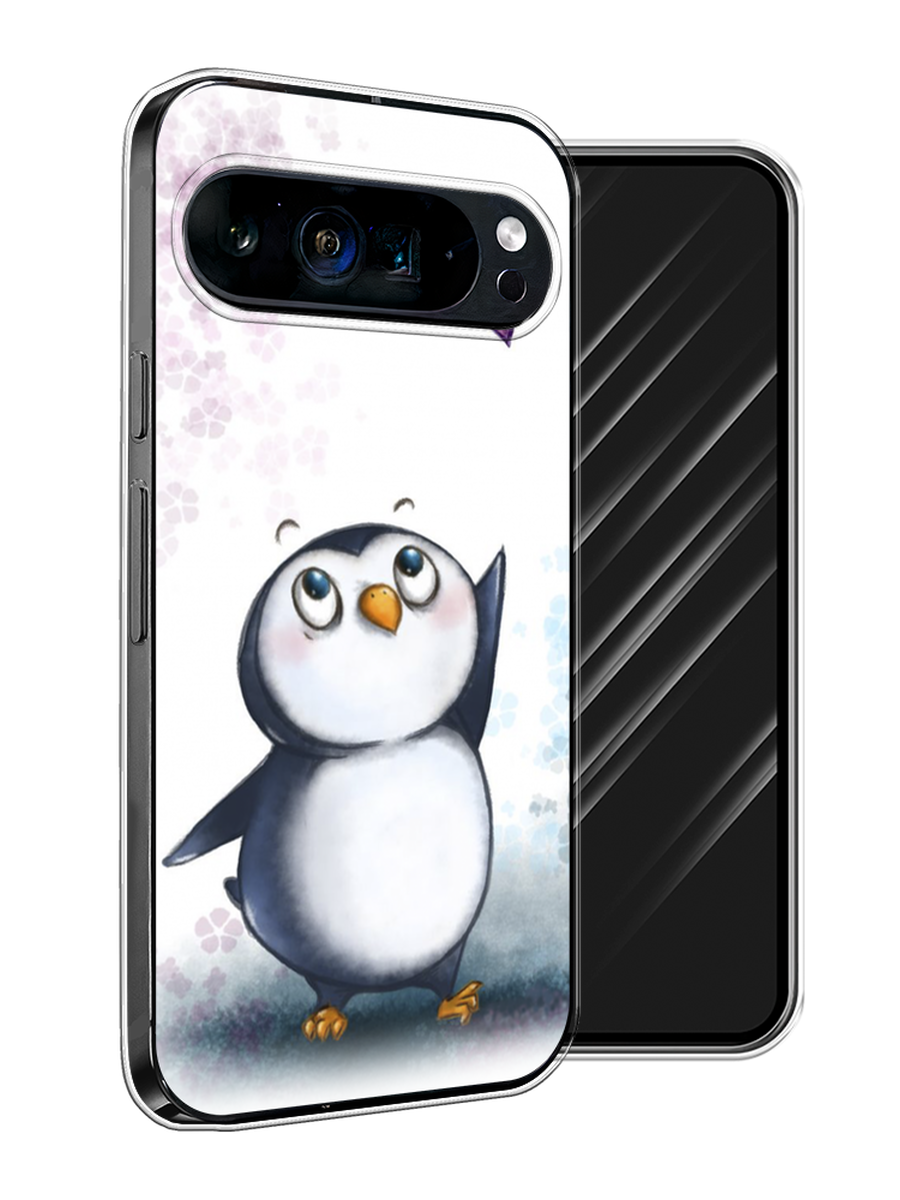 

Чехол Awog на Google Pixel 9 Pro XL "Пингвин и сердечко", Белый, 272150-1