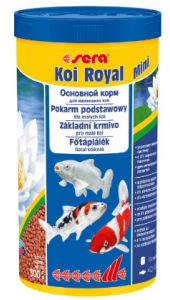 

Корм для рыб Sera KOI ROYAL ST mini, гранулы, 1 л, KOI ROYAL ST mini 1000 мл 300 г