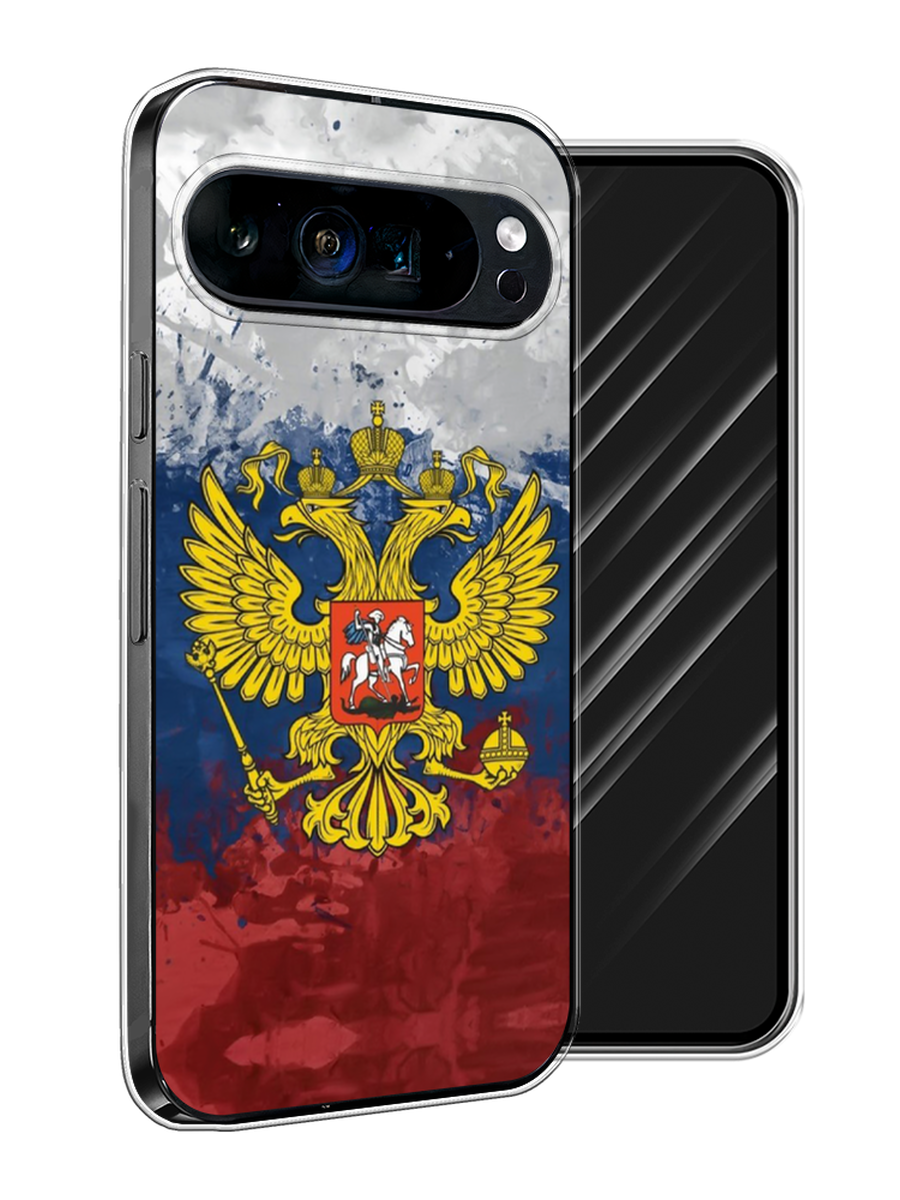 

Чехол Awog на Google Pixel 9 Pro XL "РФ", Белый;синий;красный, 272150-1