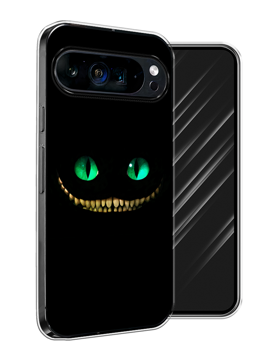 

Чехол Awog на Google Pixel 9 Pro XL "Зеленоглазый чеширский кот", Черный, 272150-1