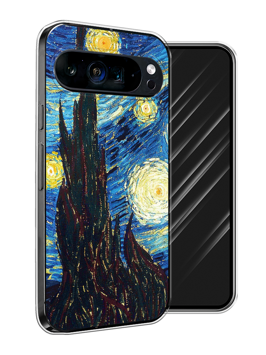 

Чехол Awog на Google Pixel 9 Pro XL "Ван Гог Звездная ночь", Желтый, 272150-1