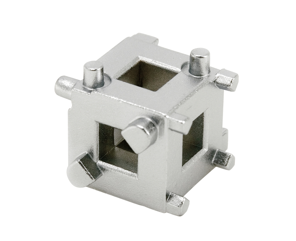 Приспособление-куб для вкручивания поршней задних тормозных цилиндров AUTOMASTER AMT-62950