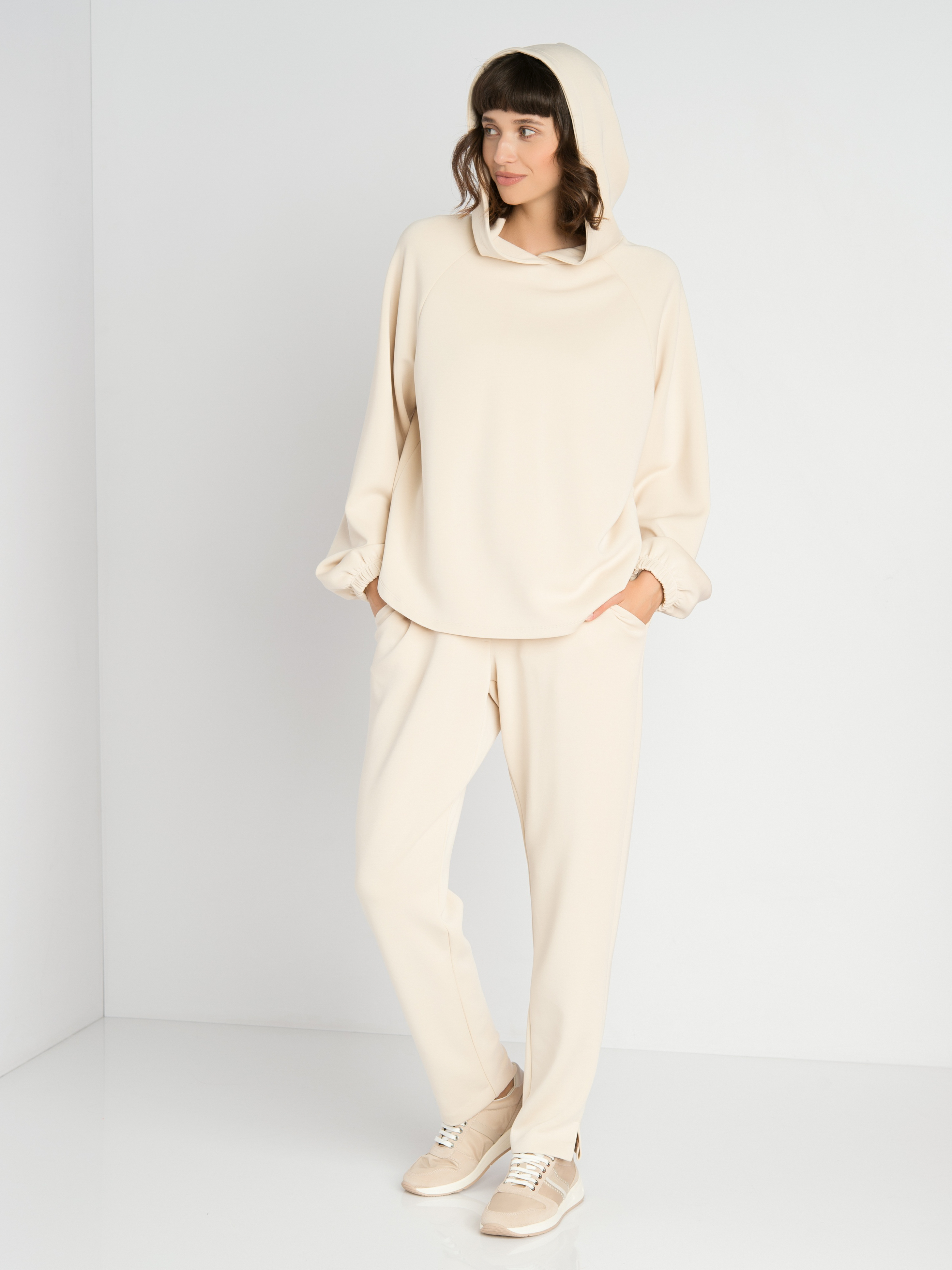 

Брюки женские TAIFUN by GERRY WEBER 921998-19640-9350 бежевые 36, 921998-19640-9350