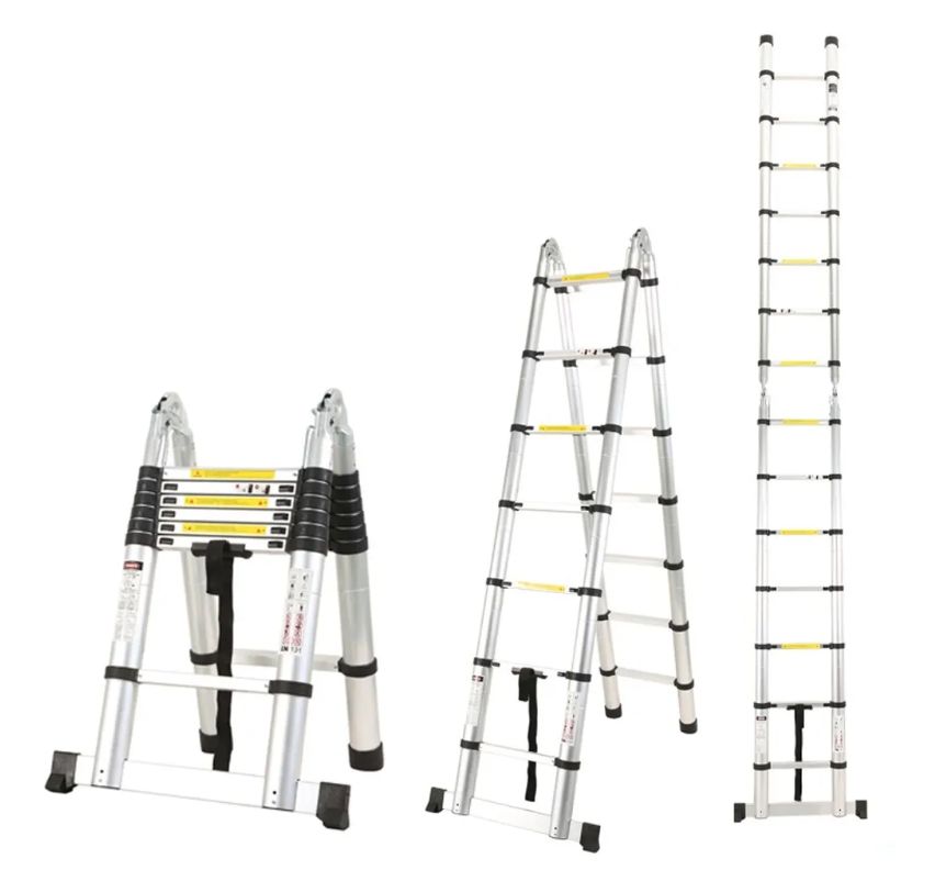 

Лестница-стремянка телескопическая WORKY ARD128096 2,2м-4,4м