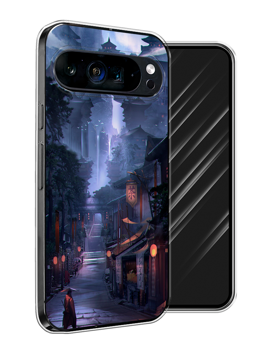 

Чехол Awog на Google Pixel 9 Pro XL "Одинокий самурай", Синий;черный;коричневый, 272150-1