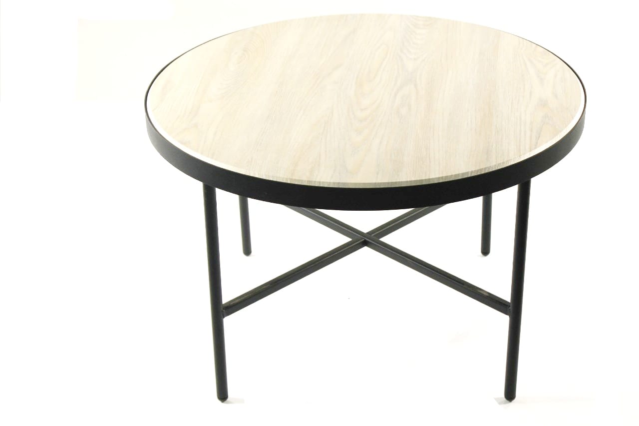 фото Кофейный столик круглый wissar-6749 м011.1а54 дуб мадейра топаз