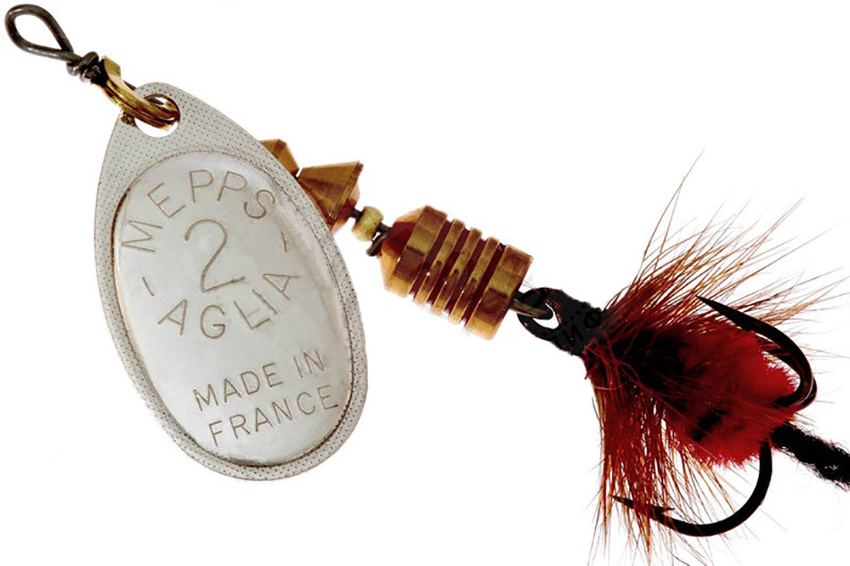 

Блесна вращающаяся Mepps AGLIA MOUCHE № 2 silver-red, Серебристый;красный, Aglia Mouche