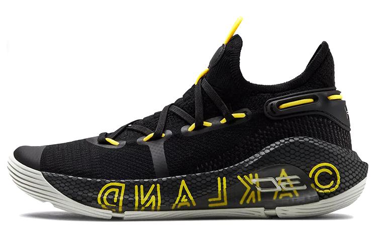 

Кроссовки унисекс Under Armour Curry 6 6 черные 36 EU, Черный, Curry 6 6