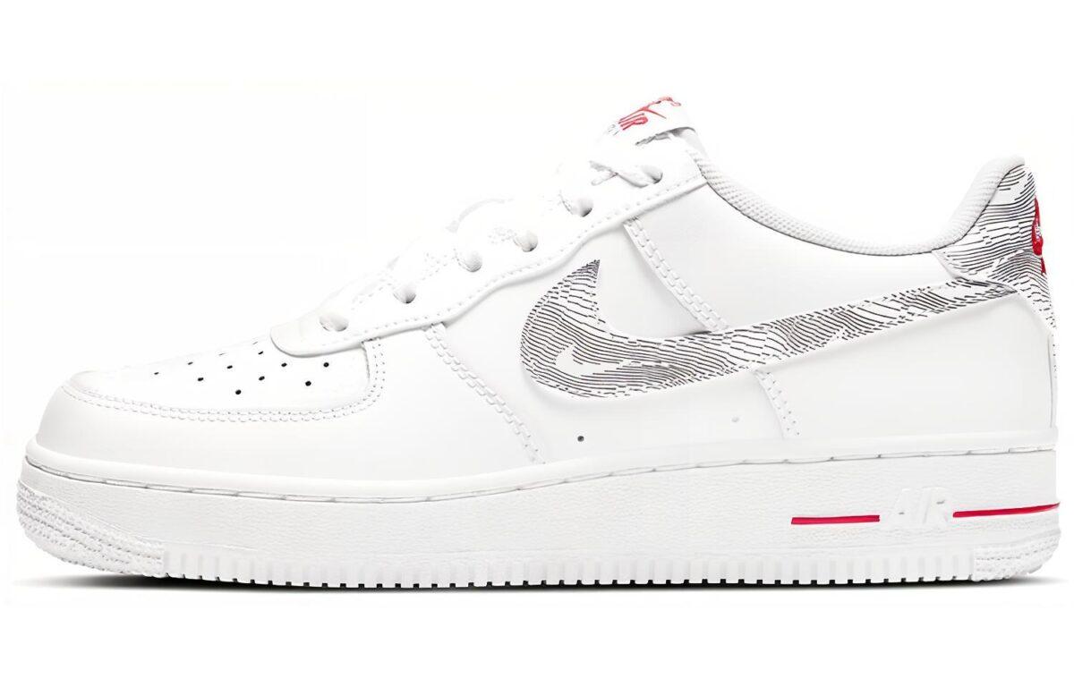 

Кеды унисекс Nike Air Force 1 GS белые 38.5 EU, Белый, Air Force 1 GS