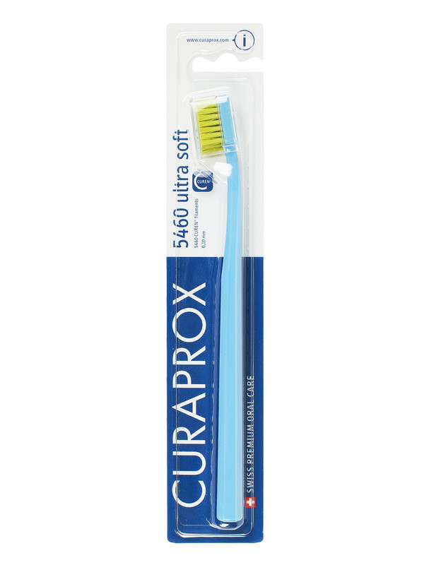 Зубная щетка Сuraprox CS5460 ultrasoft, d 0,10 мм, голубая