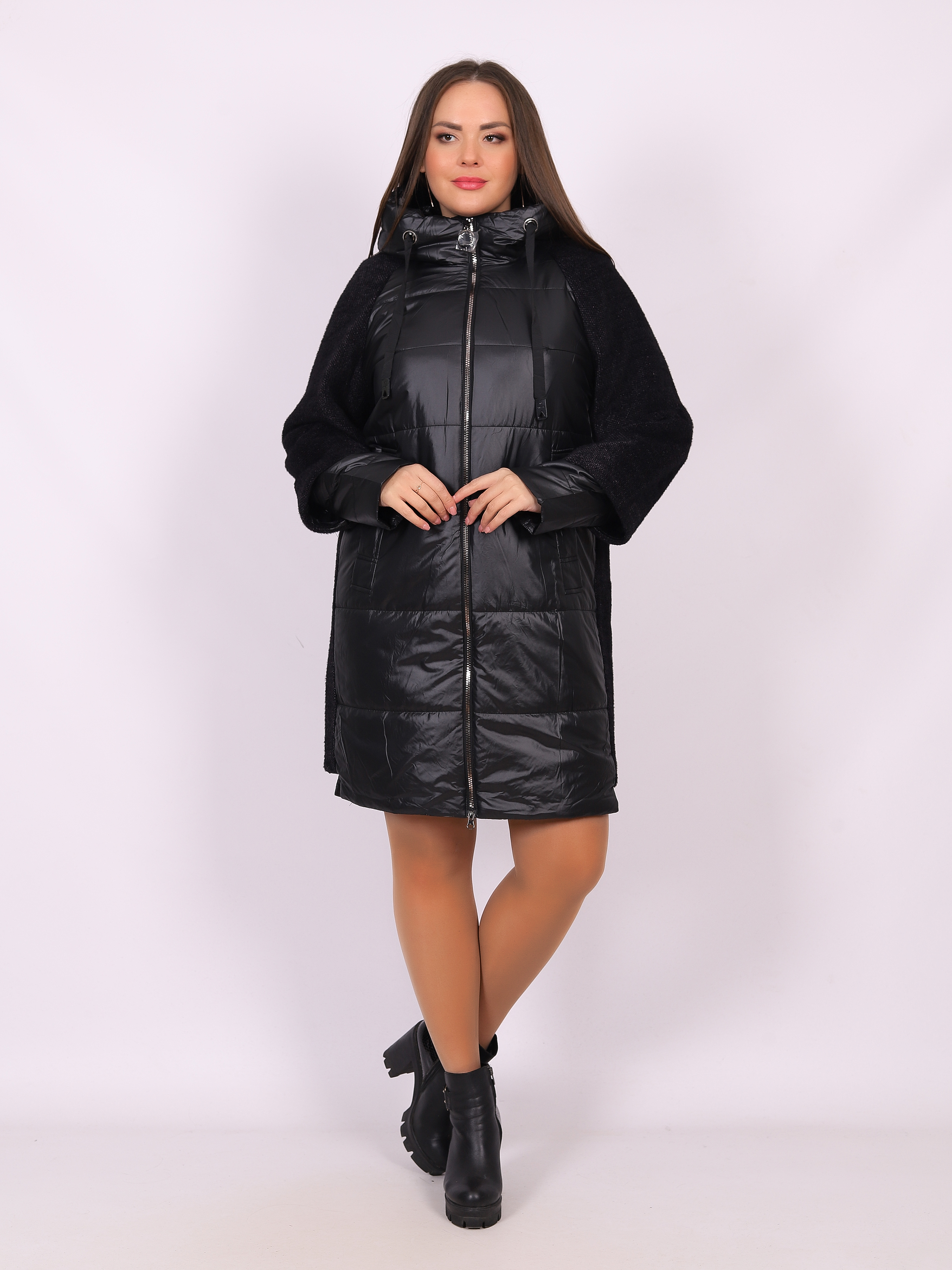 

Куртка женская Louren Wilton 91160 черная 56 RU, 91160