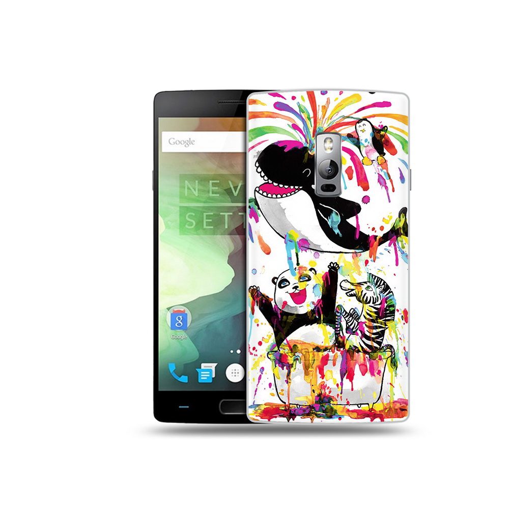 

Чехол MyPads Tocco для OnePlus 2 Хиппи кит, Прозрачный, Tocco