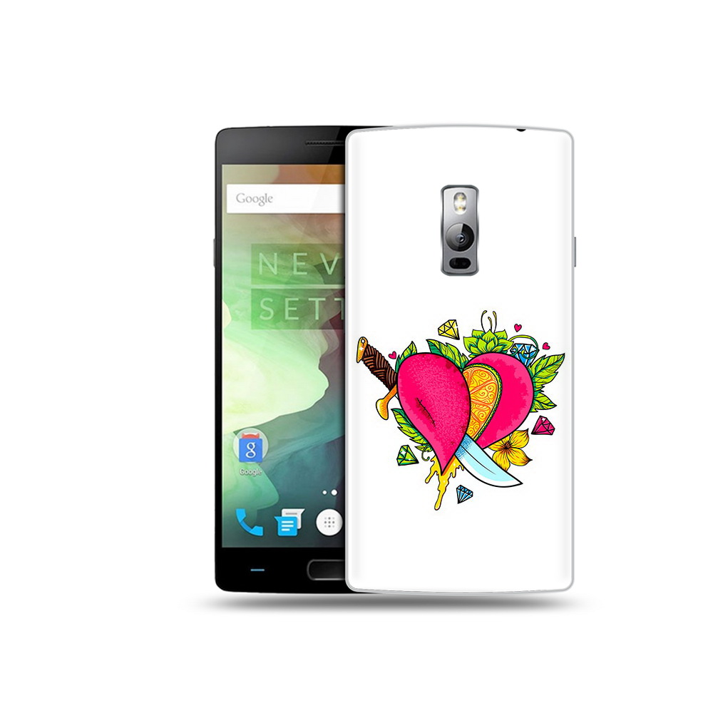 

Чехол MyPads Tocco для OnePlus 2 Фруктовое сердце, Прозрачный, Tocco