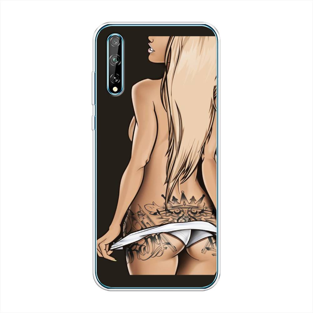 

Чехол на Huawei Y8p "Обнаженная девушка", 6103450-6