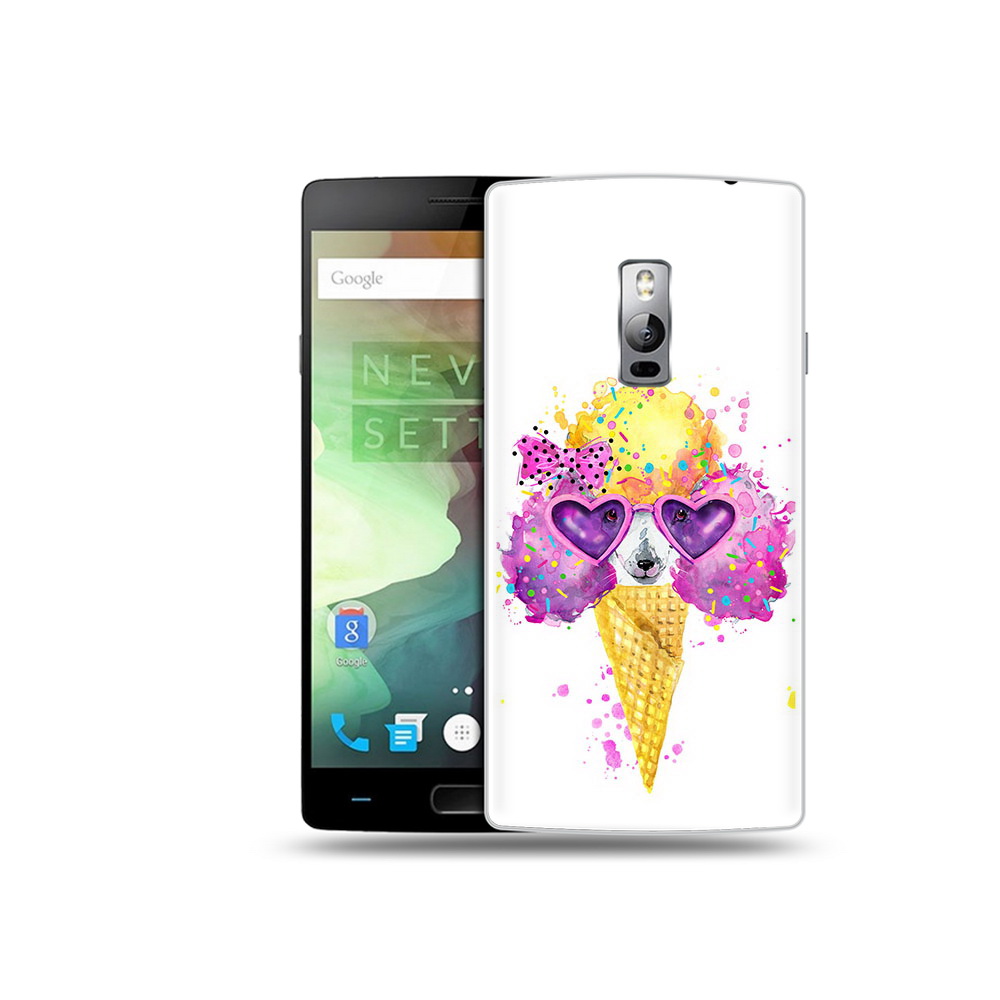 

Чехол MyPads Tocco для OnePlus 2 Рожок, Прозрачный, Tocco