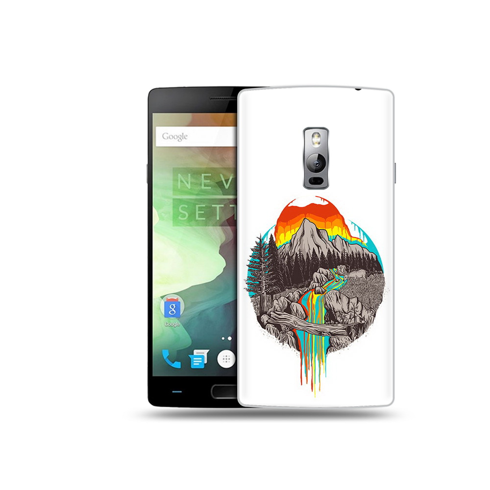 

Чехол MyPads Tocco для OnePlus 2 Радужный водопад, Прозрачный, Tocco