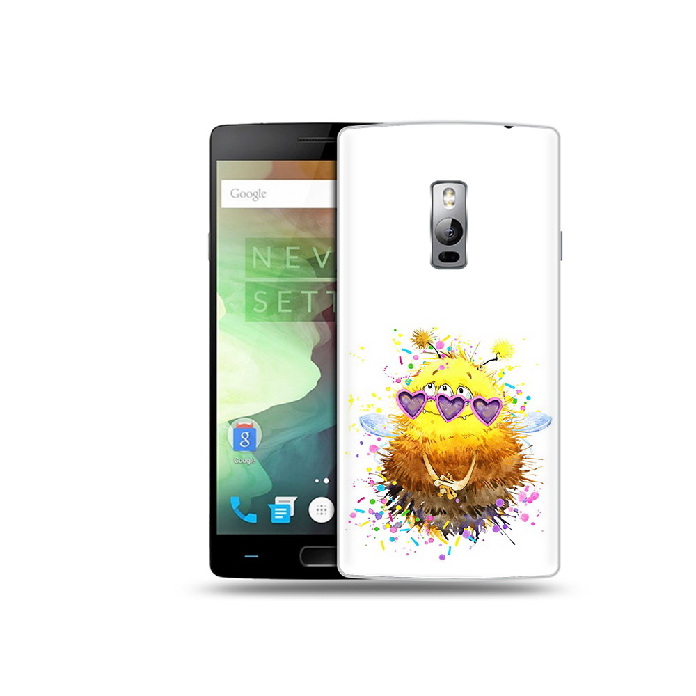 

Чехол MyPads Tocco для OnePlus 2 Пушитый шмель, Прозрачный, Tocco