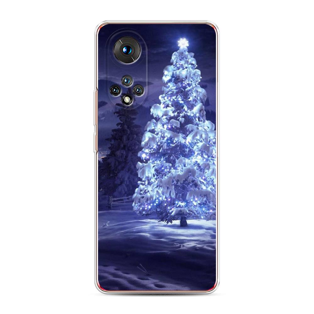 

Чехол на Huawei Honor 50 "Зима 4", Синий;черный;белый, 6105450-2